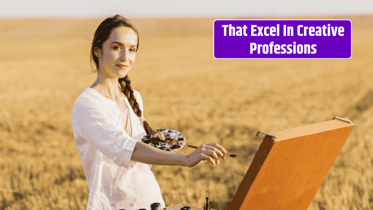 Top 4 That Excel In Creative Professions